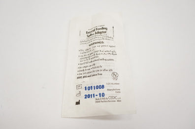 CEDIC F00037 Enteral Feeding Spike Adapter